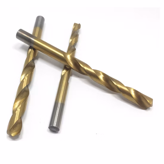 Punta elicoidale punta dritta HSS DIN338 per forare acciaio inossidabile, metallo, cemento, granito, legno