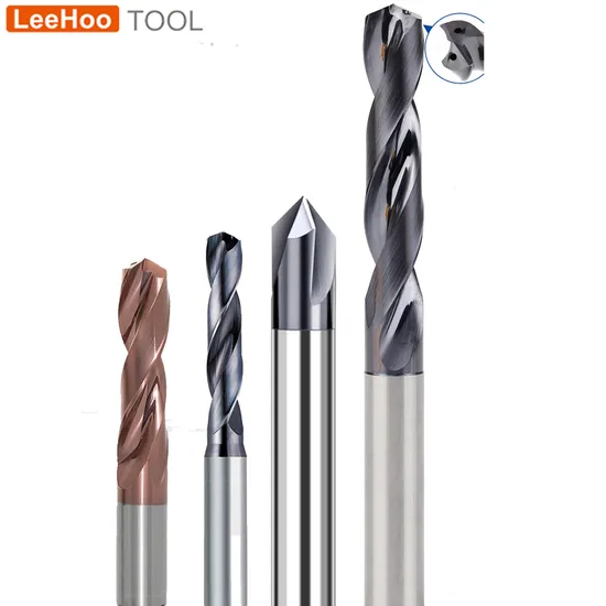 Grewin - 4 punte da trapano in carburo da 23 x 10 x 57 mm per utensili per la perforazione del legno