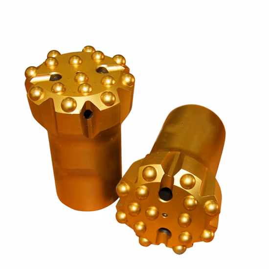 Punta da martello Pearldrill Flat Face Top DTH 102 mm per perforazione di roccia