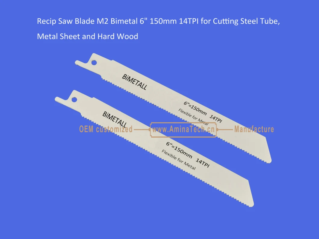 Recip Saw Blade M2 Bimetal 6
