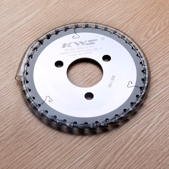 Lame per sega incisore in PCD per pannelli truciolari, MDF, pannelli con rivestimento laminato, ecc.