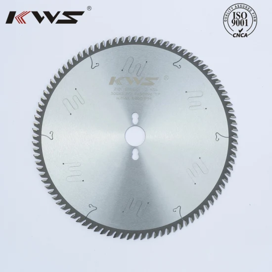 Lama da sega Kws TCT, 120 mm, incisore conico per incidere il rivestimento su pannelli bilaminati