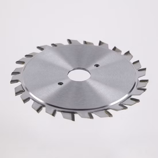 Lama per sega incisore regolabile in TCT/PCD da 100 mm per pannelli a base di legno rivestiti, lama per sega in metallo duro, lama per sega a disco
