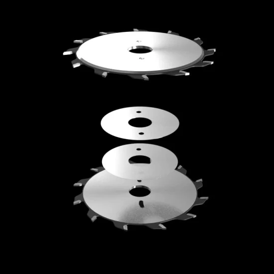 Lama per sega circolare con incisore TCT da 160 mm 36 t/40 t Kws per seghe da banco di precisione, sezionatrice per pannelli, sega per pannelli orizzontale